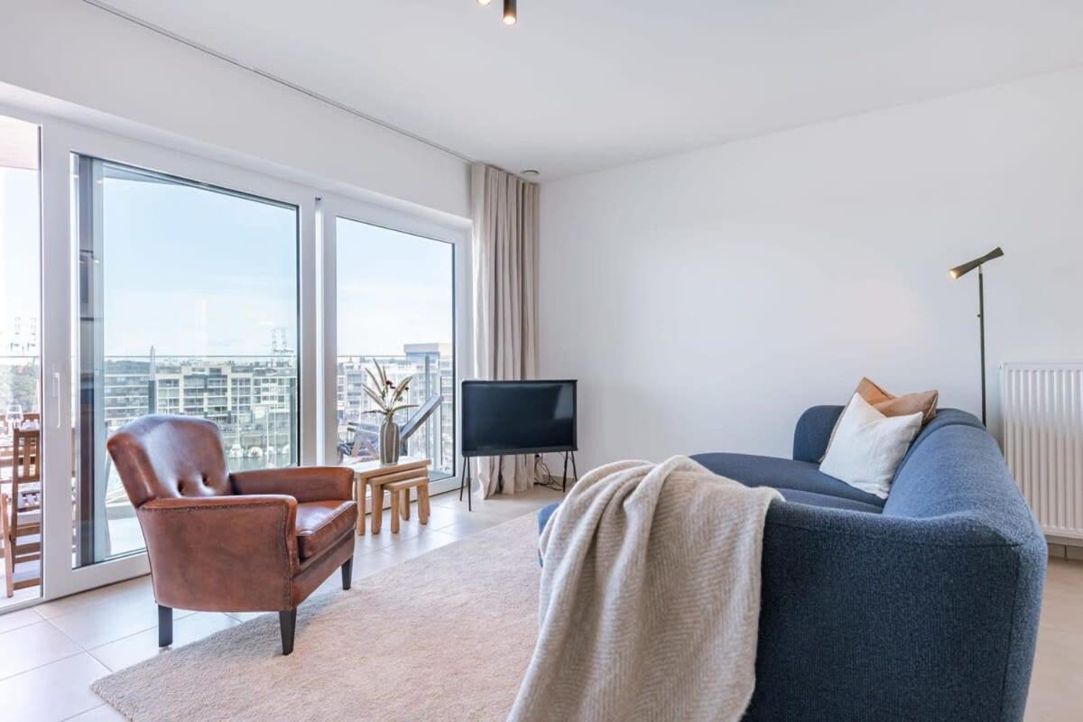 Huswell - Lovely New Apartment At The Harbor + Parking Brugge Kültér fotó
